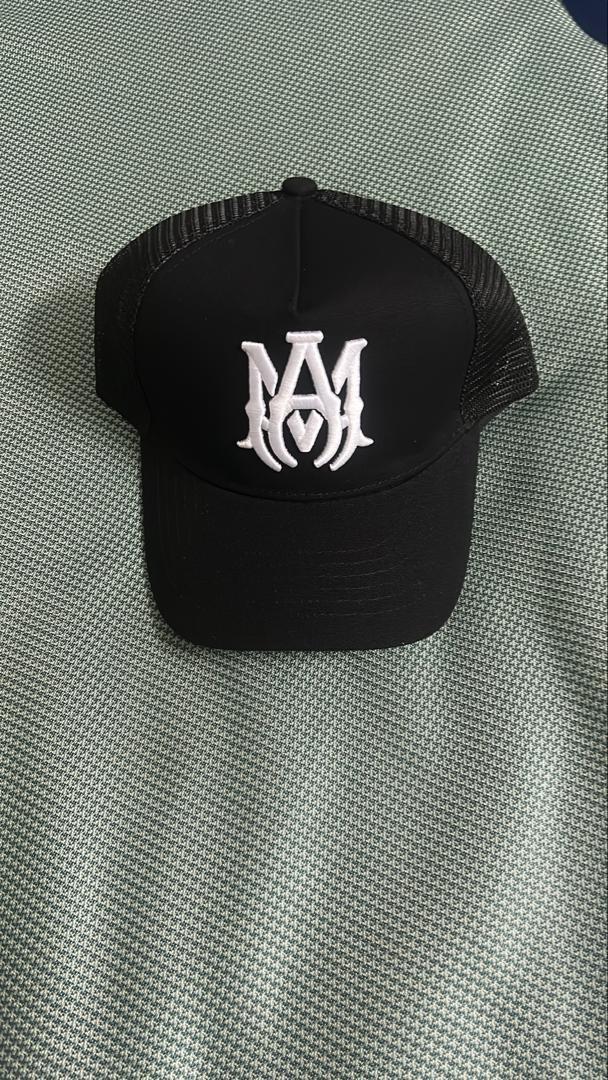 Amiri Amiri MA Logo Trucker Hat