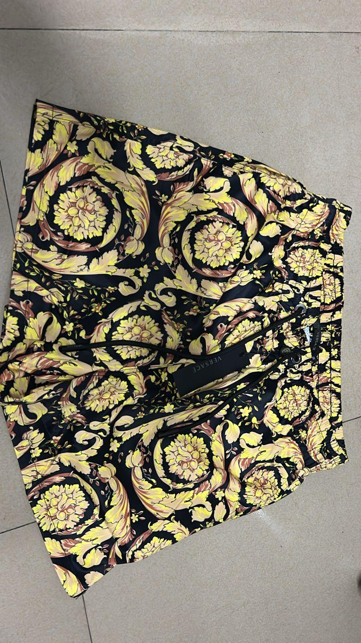 Versace Versace Baroque Print Swim Shorts