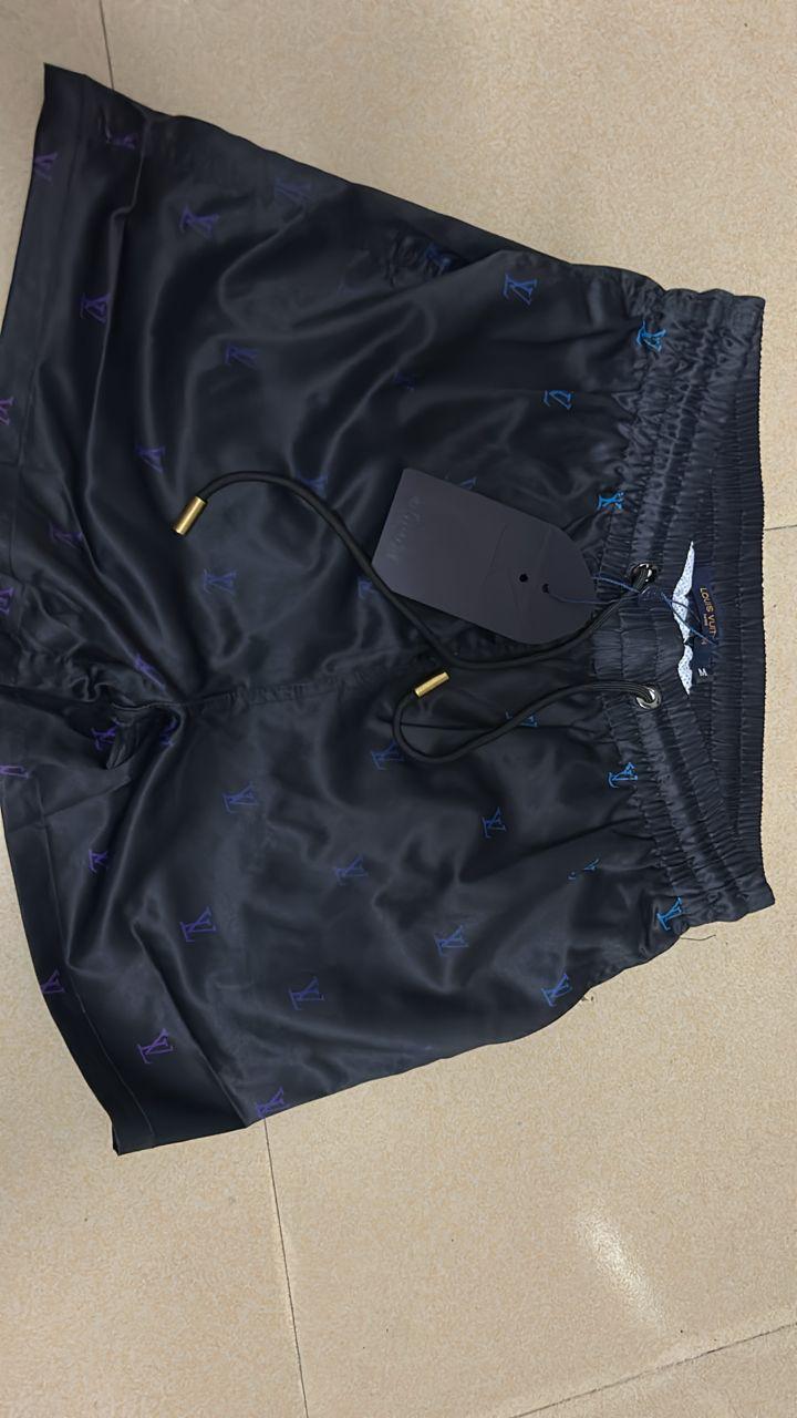 Louis Vuitton Monogram Embroidered Swim Shorts thumbnail 2