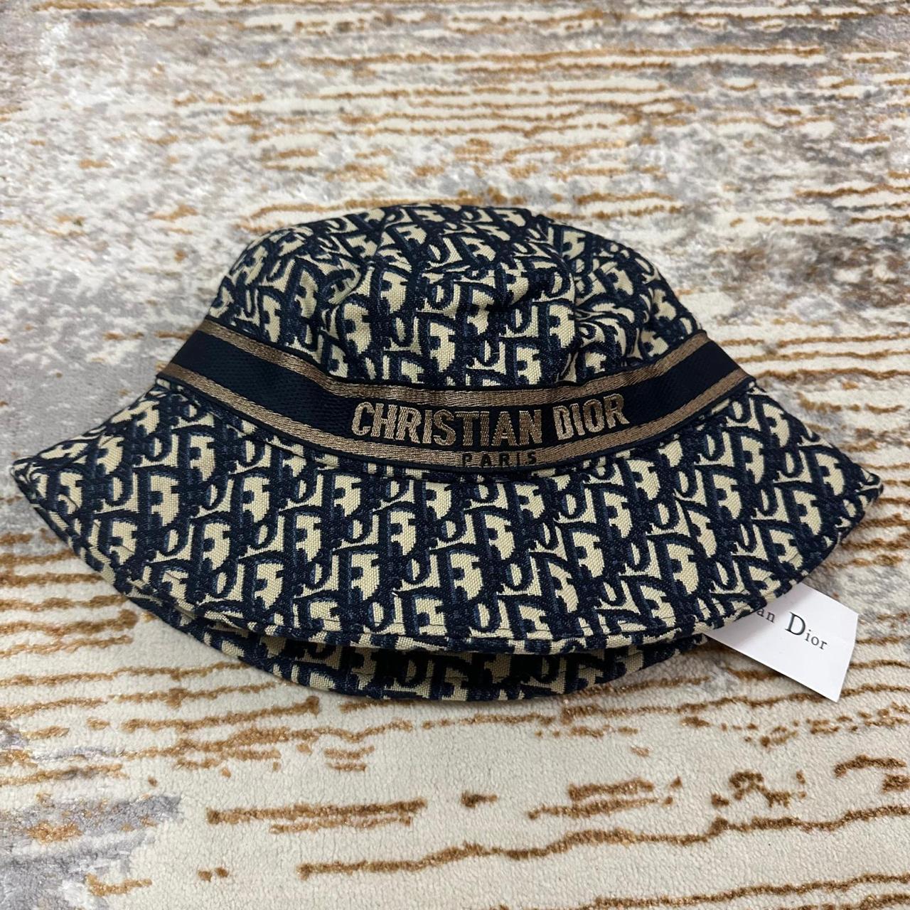 Christian Dior Oblique Bucket Hat with Embroidered Band thumbnail 2