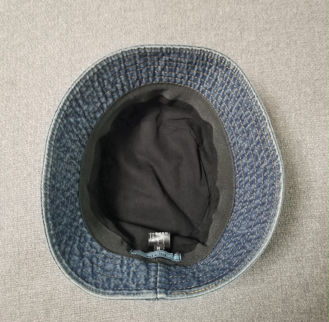Prada Washed Denim Bucket Hat thumbnail 3