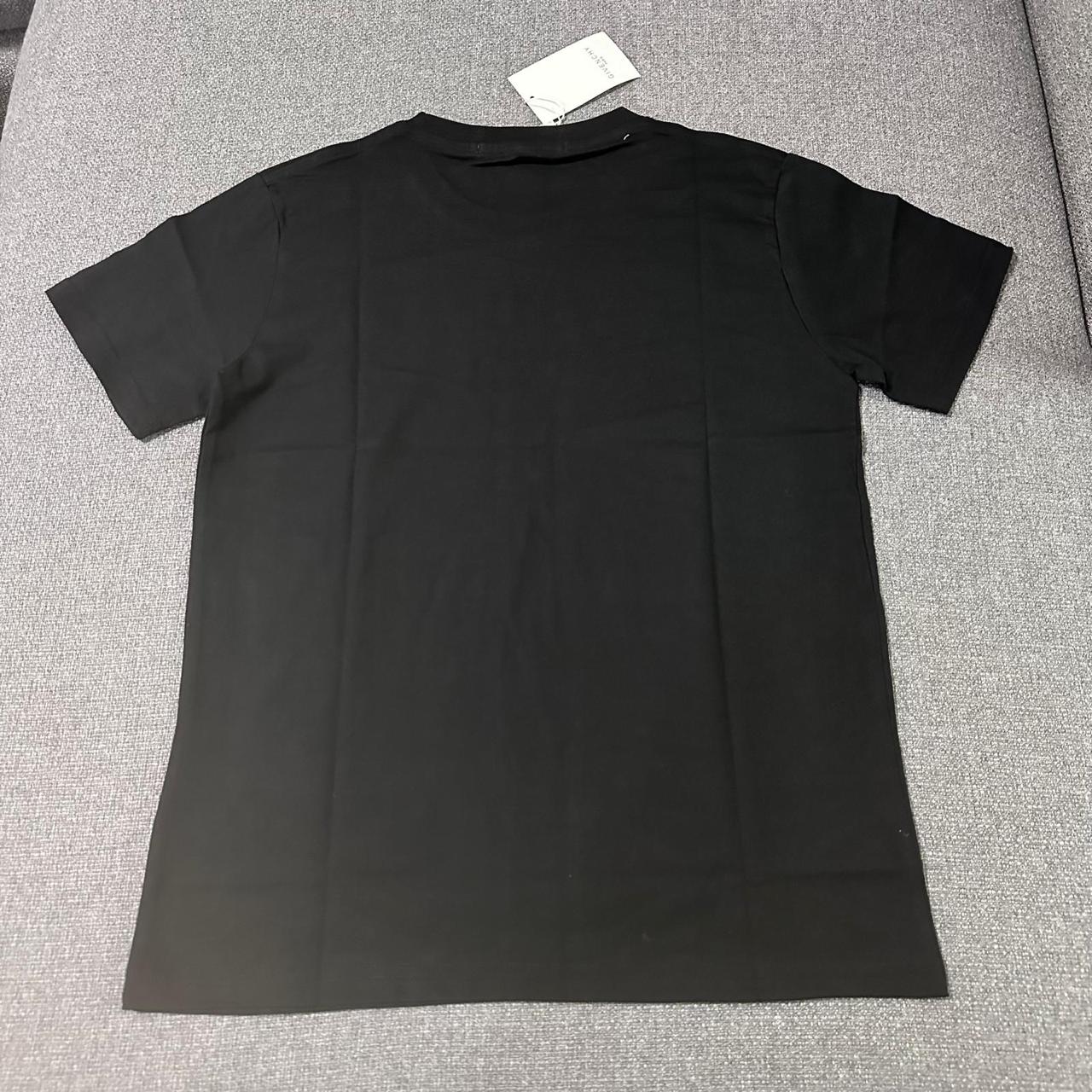 Givenchy Black Distressed Logo T-Shirt thumbnail 3