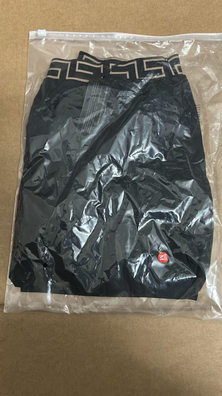 Versace Black Greca Border Swim Shorts thumbnail 3
