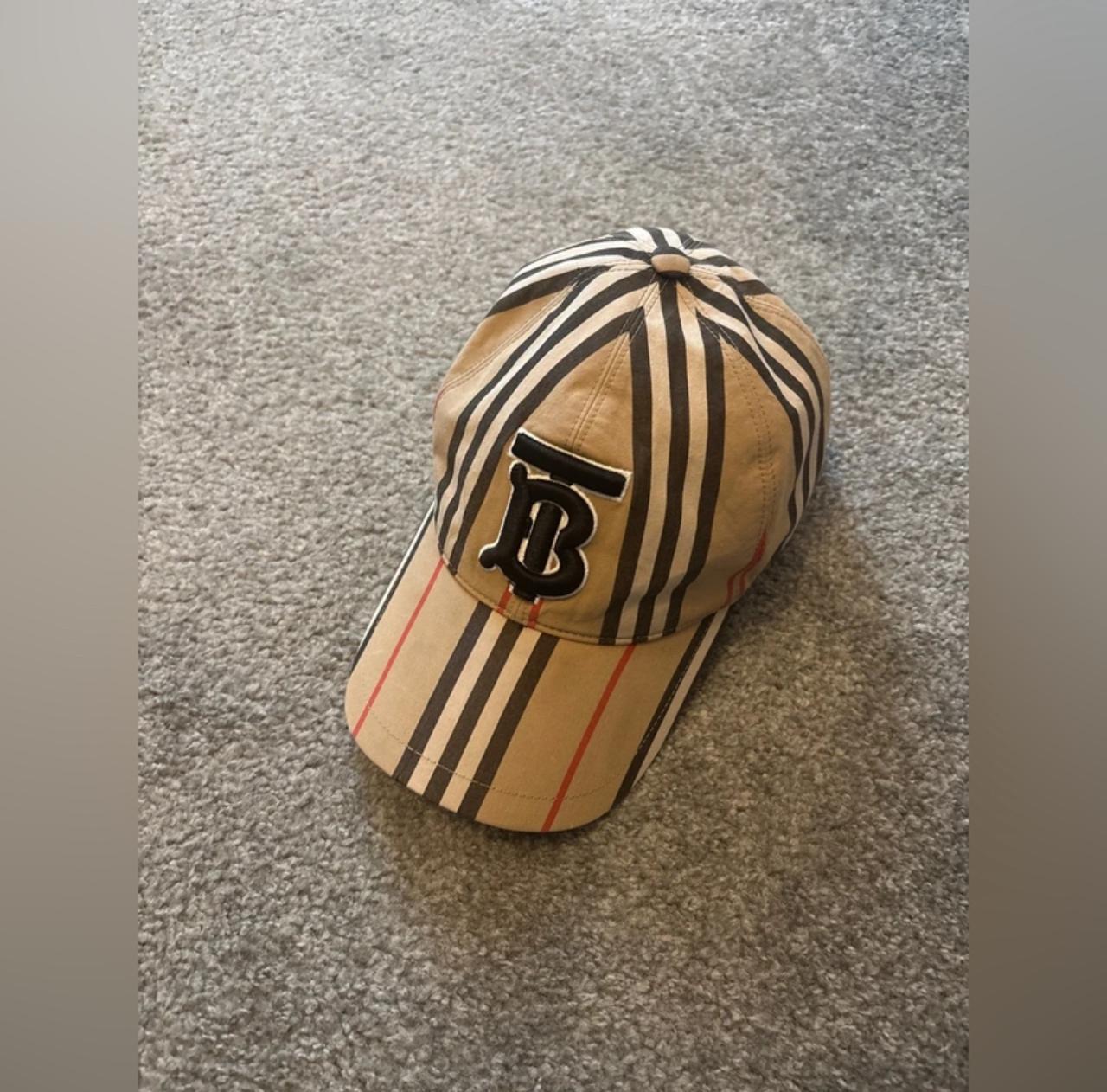 Burberry TB Monogram Check Baseball Cap thumbnail 3