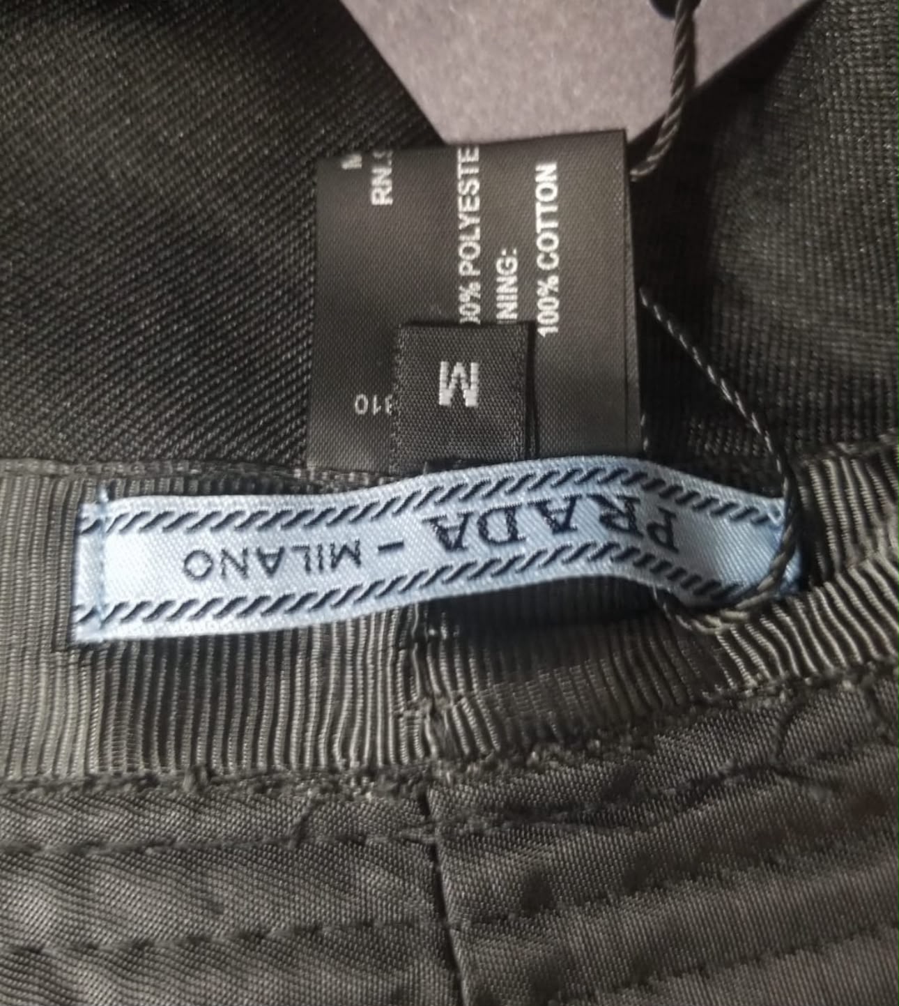 Prada Washed Denim Bucket Hat thumbnail 4