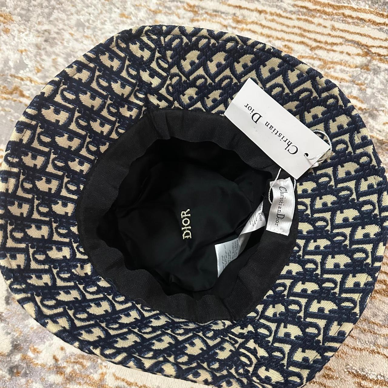 Christian Dior Oblique Bucket Hat with Embroidered Band thumbnail 4