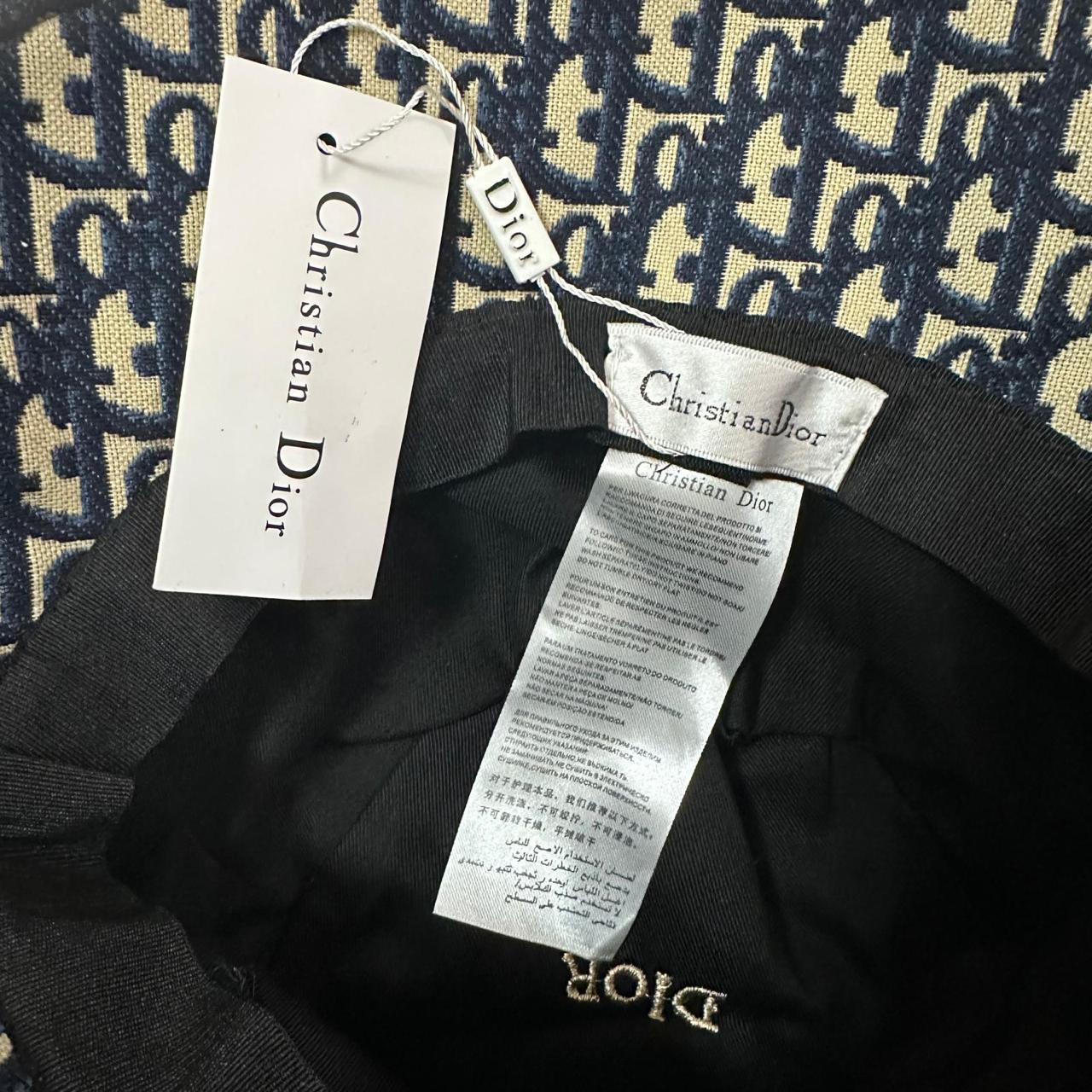 Christian Dior Oblique Bucket Hat with Embroidered Band thumbnail 5